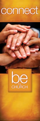 Picture of Connect Be The Church 2' x 6' Banner