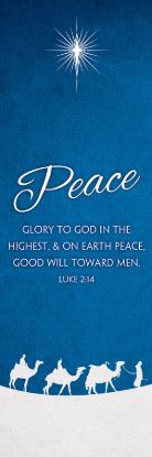 Picture of Advent Peace 2' x 6' Banner
