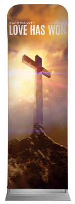 Picture of Love Has Won Easter Sleeve Banner
