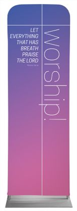 Picture of Worship Color Wash Sleeve Banner