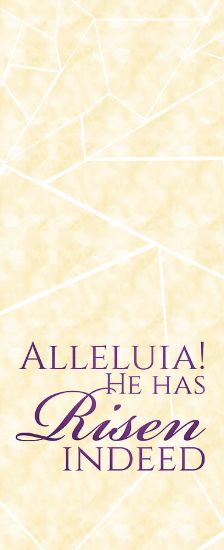 Picture of He Has Risen Easter Pulpit Scarf