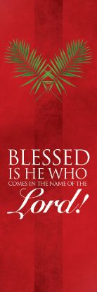 Picture of Passion Cross 2x6 Banner
